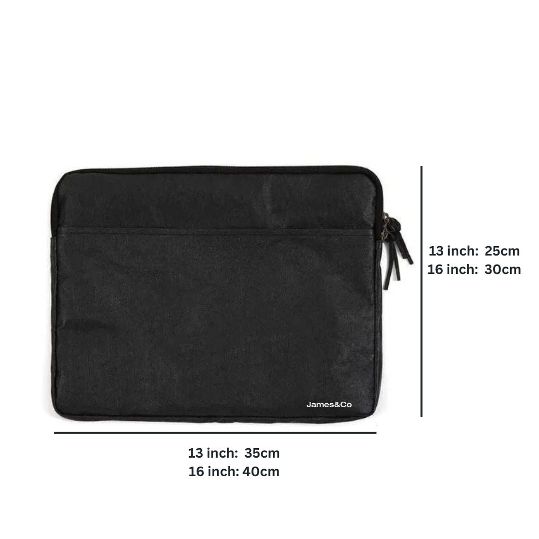James&Co Laptop Computer Cover Eco Washable Paper - BEV I B2B Sydney
