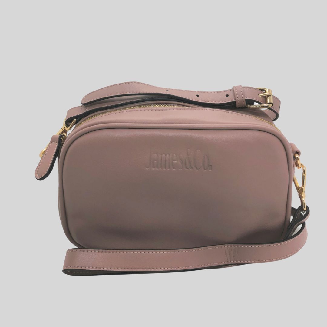 James&Co Cross Body Camera Bag - FRANCINE I B2B Mauve