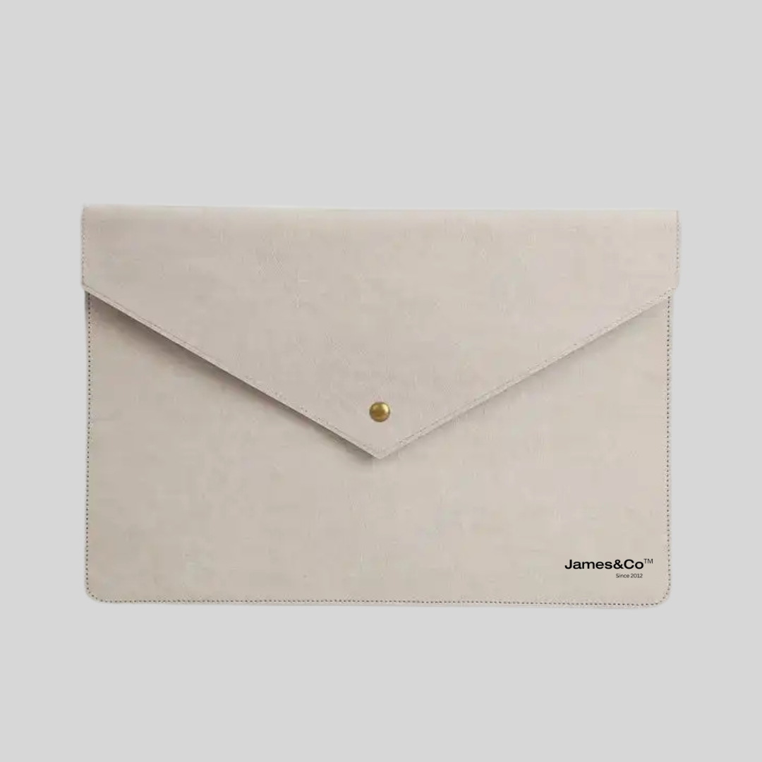 washable paper laptop sleeve d7 background diagonal stud closure