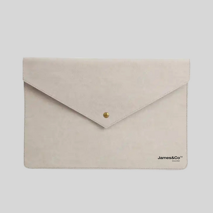 washable paper laptop sleeve d7 background diagonal stud closure
