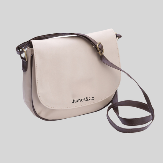 James&Co Cross Body Saddlebag Made With Washable Paper - ELIZABETH I B2B